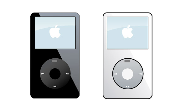 ipod精美矢量素材