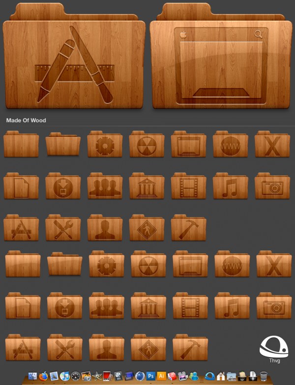 Made_Of_Wood超大文件夹png图标