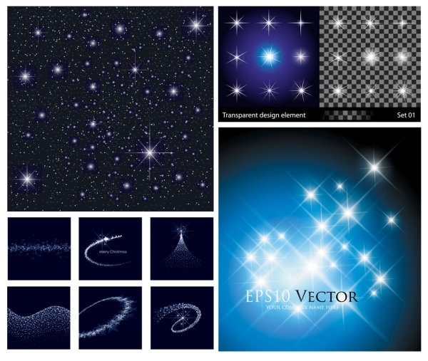 星光系列矢量素材