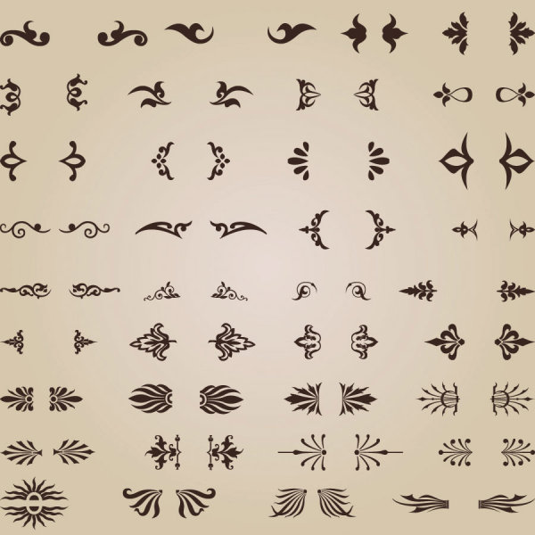 精美花纹底纹05&mdash;&mdash;矢量素材