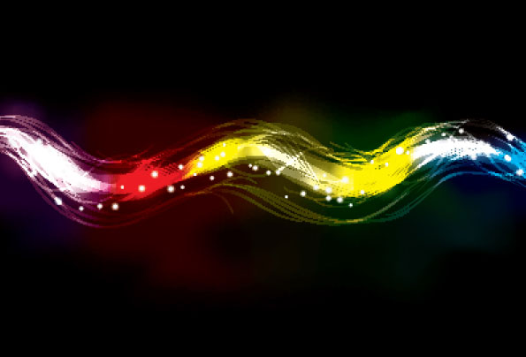 Brilliant neon effects 01 - vector material