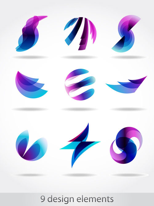 抽象符号图形05&mdash;&mdash;矢量素材