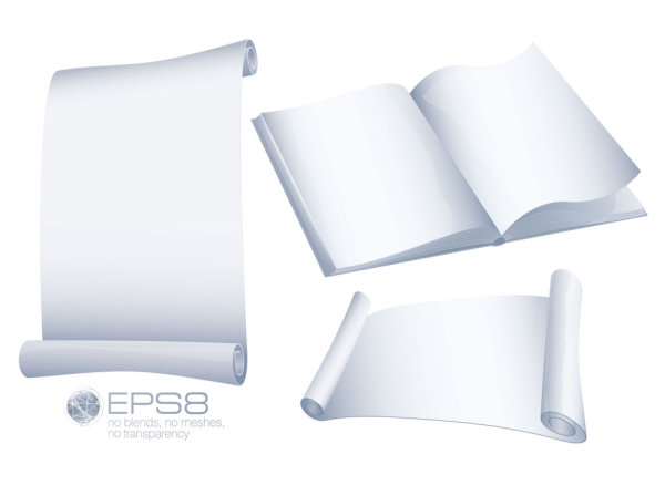 Notepad vector material - 03