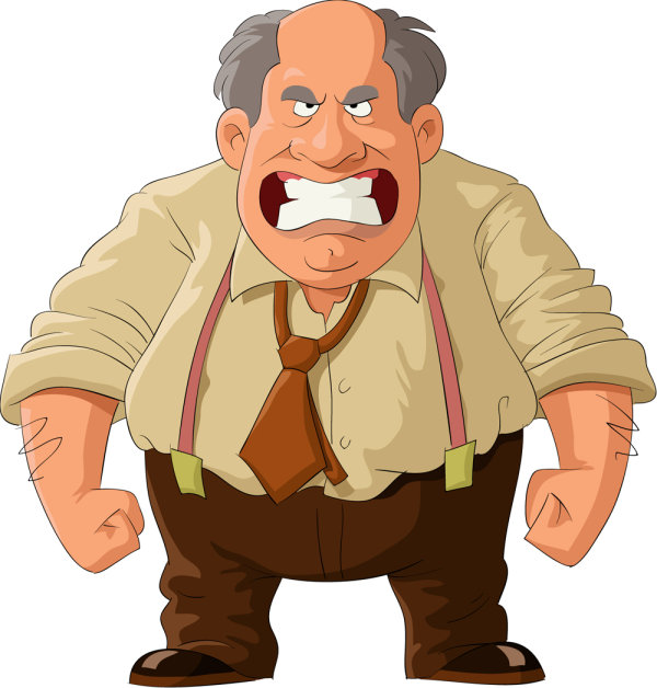 Cartoon illustrator 08 - vector material