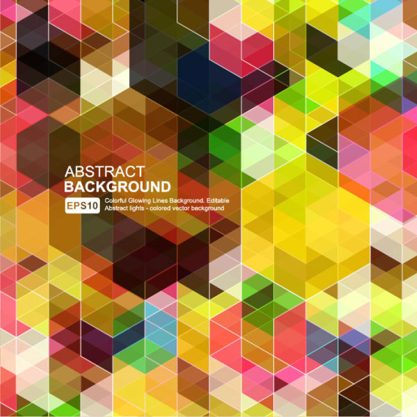 Trend background 01 - vector material