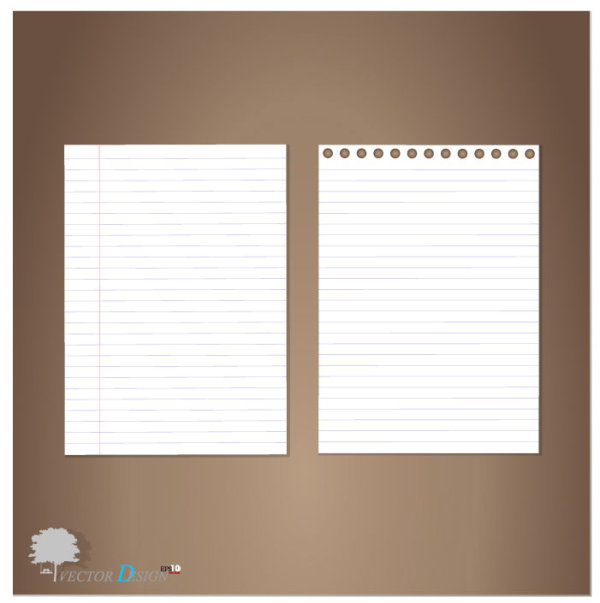 Retro Stationery 02 - vector material