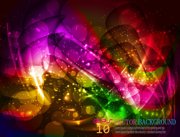 Halo bright background 05 - vector material