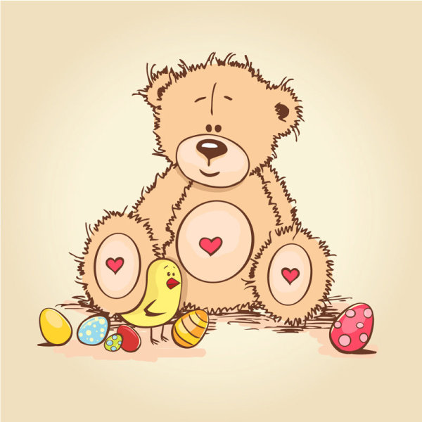 Cartoon Bear 03 - vector material