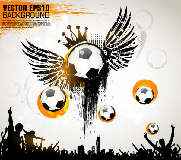 Black Vision Poster 04 - vector material