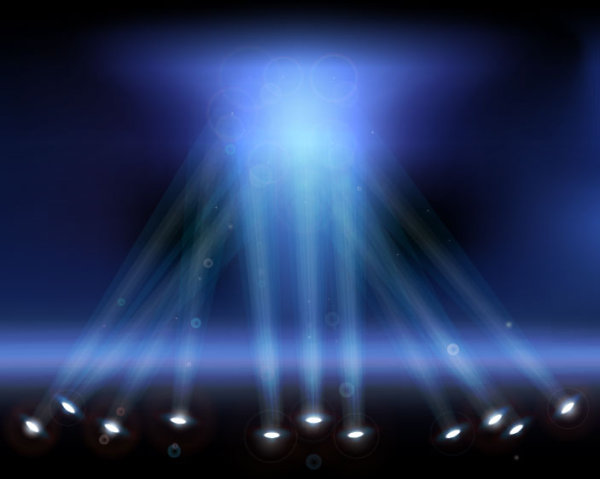 Lights 03 - vector material