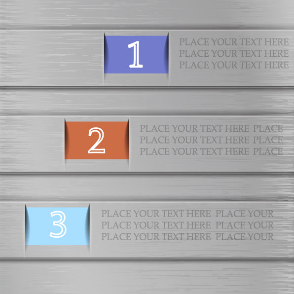 Origami banner 03 - vector material