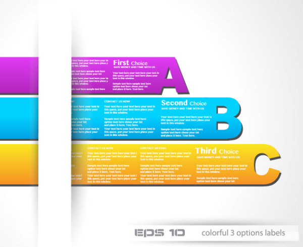 Fashion Label Design 03 - vector material