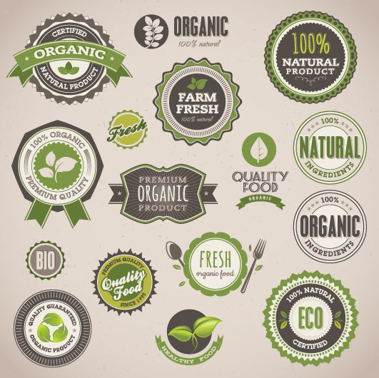 European beautifully stickers 02 - vector material