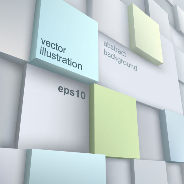 Stereoscopic technology background 03 - vector material