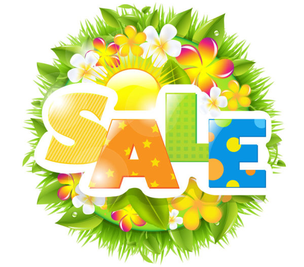 Summer Promotion Poster 02 - vector material