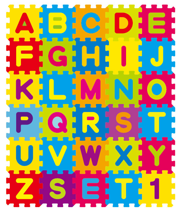 Creative Design 03 letters - vector material