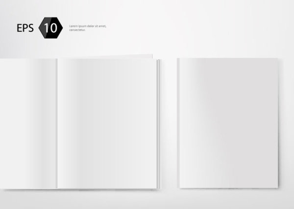 Classic page template 03 - vector material