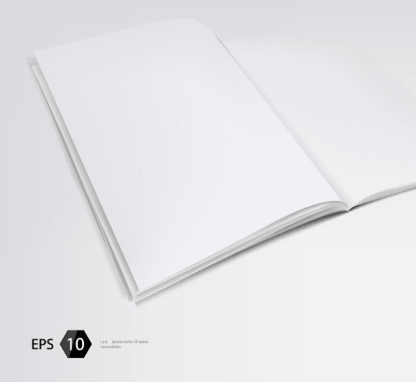 Classic page template 05 - vector material