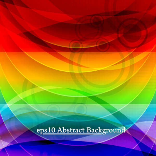 Colorful fashion background 02 - vector material