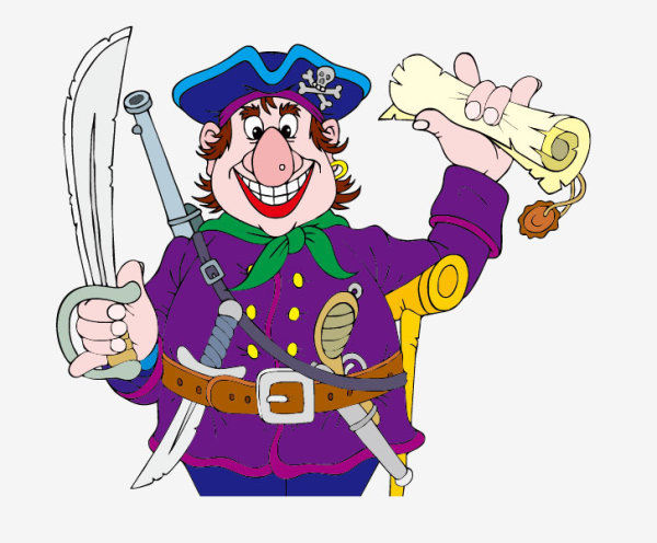 Cartoon image 03 - vector material