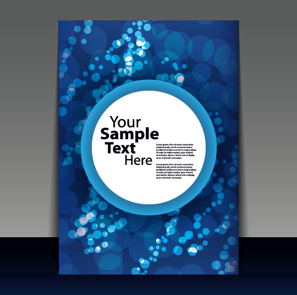 Exquisite cover template 10 - vector material