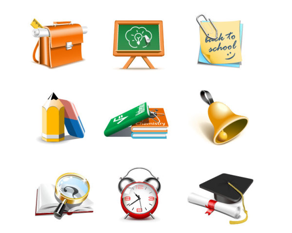 Beautifully learning tools 03 - vector material