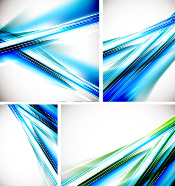 The trend of light background 01 - vector material