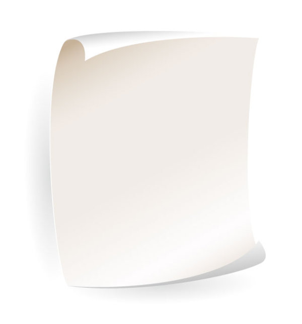 Blank Paper 20 - vector material