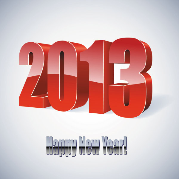 2013 WordArt background 03 - vector material