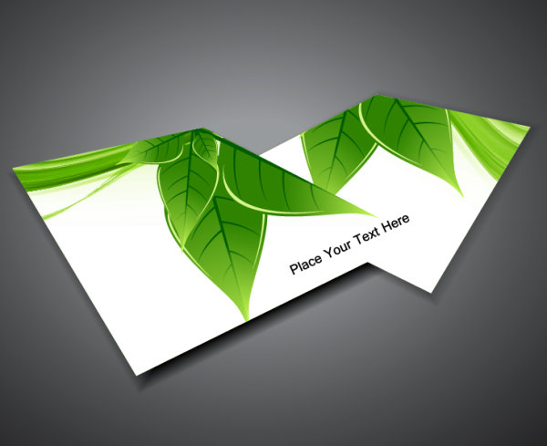 The trend of business cards 03 - vector material