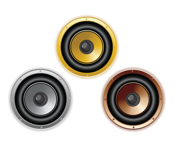 Speaker design trend 02 - vector material