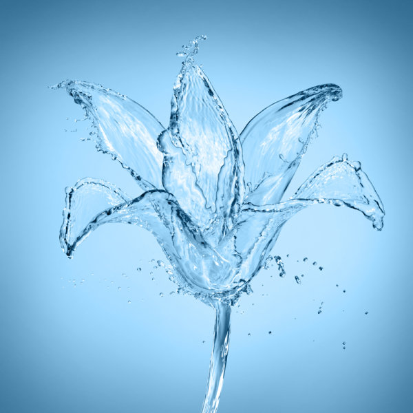 Fine spray Picture 05 - vector material