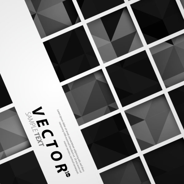 Fashion cool background 01 - vector material