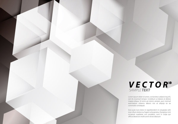 Fashion cool background 03 - vector material