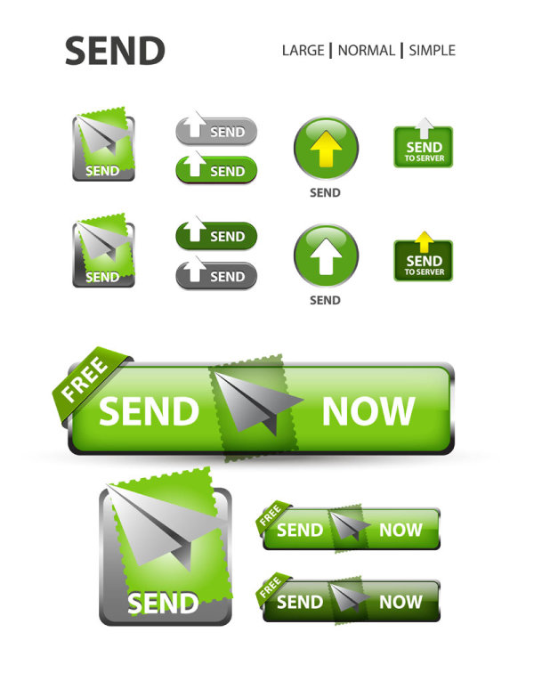 Web design elements 18 - vector material