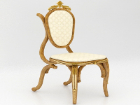 European settee 3D model