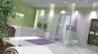 3D model of foreign concise and lively style bathroom
