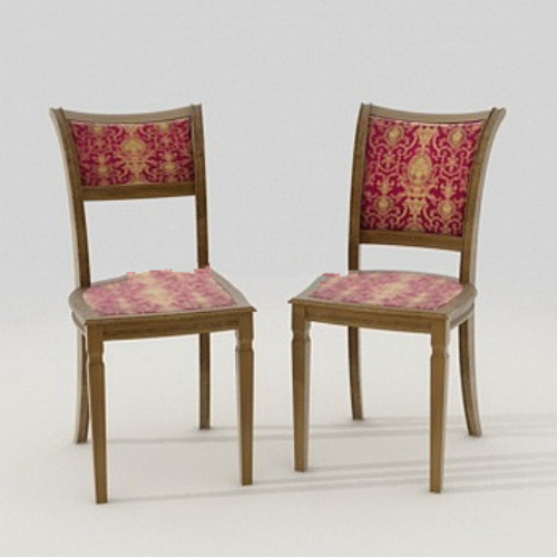 Plum chair 3d model