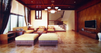 Southeast Asian style living room 3D model