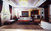 Chinese Wooden living room