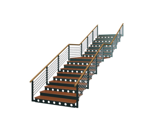 Simple square stairs
