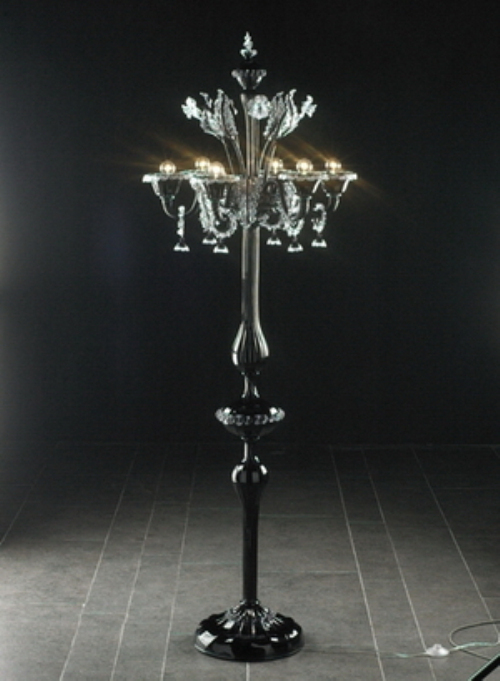 Crystal floor lamp 3D models