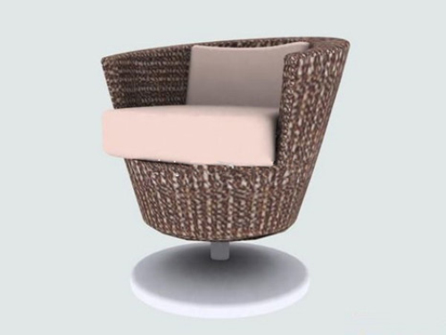 Single leisure sofa