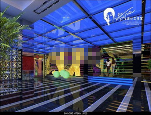 Large KTV corridor design model