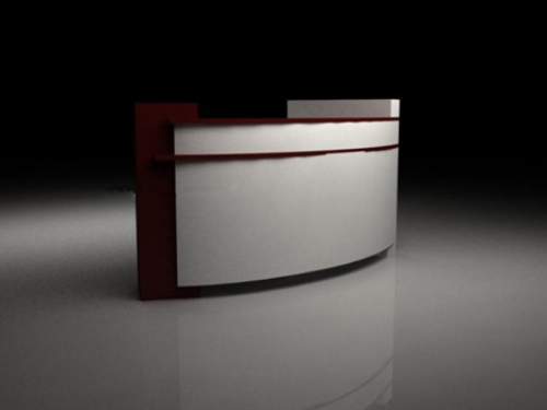 Cashier 3d model