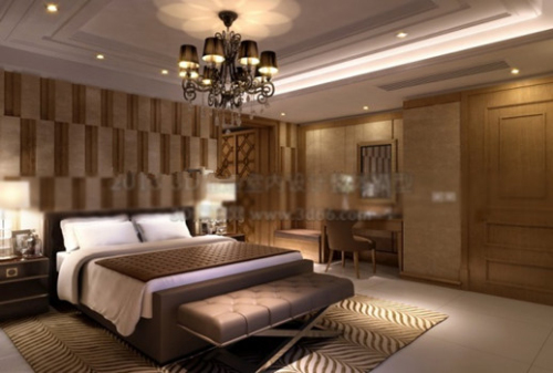 3d model of hotel rooms 