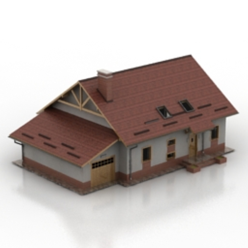 3D model cabins