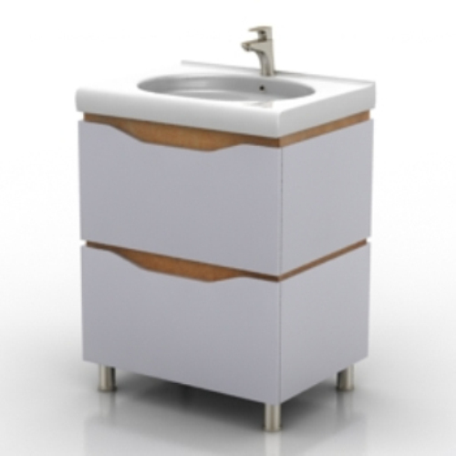 white sink model