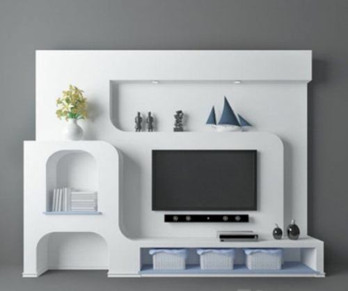 Create new TV background 3d model