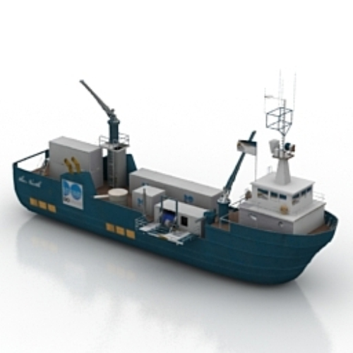 Large ship model